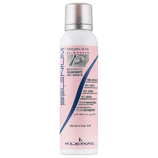 Мус проти випадіння волосся Kleral System Selenium Dermin Plus Hair Loss Oximousse 150 мл