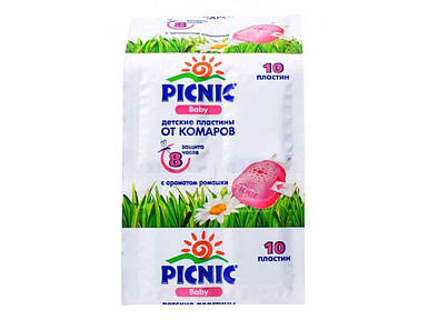 Пластини від комарів (10 шт) Picnic Baby ТМ PICNIC FG