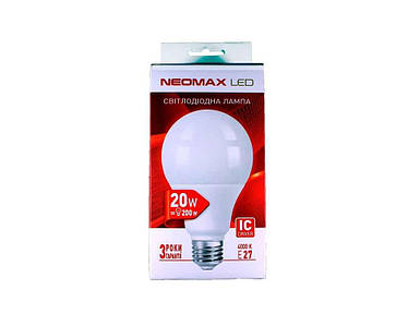 Лампа світлодіодна арт.NX20L E27, 20Вт 4500К ТМ Neomax FG