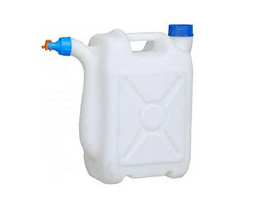 Каністра пластикова харчова 20л з носиком та ручкою ТМ ПЛАСТ БАК FG