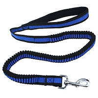 Шнурок для собаки PET NOVA SMYCZ L-BUNGEE BLUE2,5/120-180cm