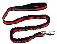 Шнурок для собаки PET NOVA SMYCZ L-BUNGEE RED2,5/120-180cm