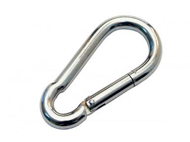 Карабin пожожній без закручення, оцинк. d=6 мм L=60 мм ТМ APRO FG