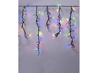 Гірлянда світлодіодна новорічна Вулична Штора-Феєрверк 240LED 2.5м*0.6м. мульті 1578-01 ТМ КИТАЙ FG