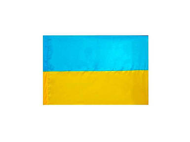 Прапор 90см*60см Україна (без штока) поліестер ТМ УКРАЇНА FG