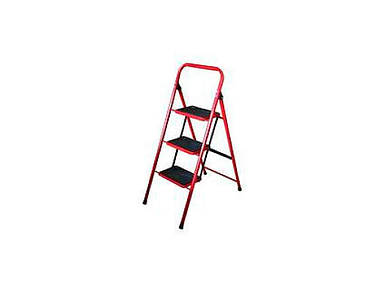 Стремянка металева сімейна 3 сход. (з килимком) ТМ ТЕХНОЛОГ FG
