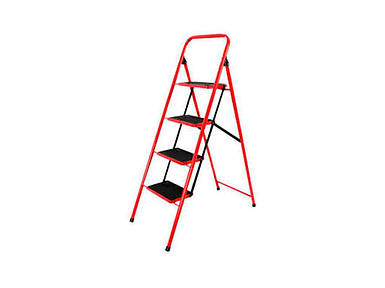 Стремянка металева сімейна 4 сход. (з килимком) ТМ ТЕХНОЛОГ FG