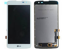 Дисплейный модуль (Lcd+Touchscreen) для LG K7 X210 / K7 X210DS / Q7 белый