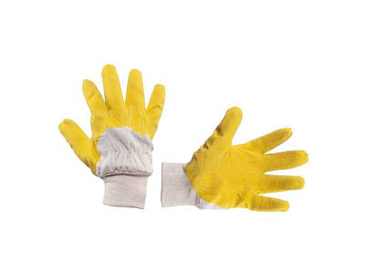 Рукавички робочі для захисту від порізів, шкіряні.