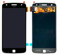 Дисплейный модуль (Lcd+Touchscreen) для Motorola XT1635 Moto Z Play Black (OLed)