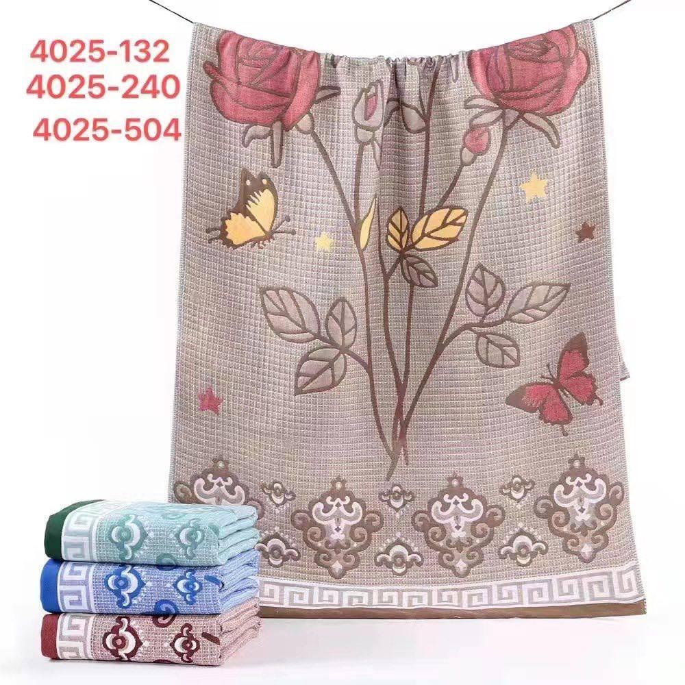 Рушники кухоні 12 штук з бапвовни розмір 25*50 троянди мікс кольорів (12)