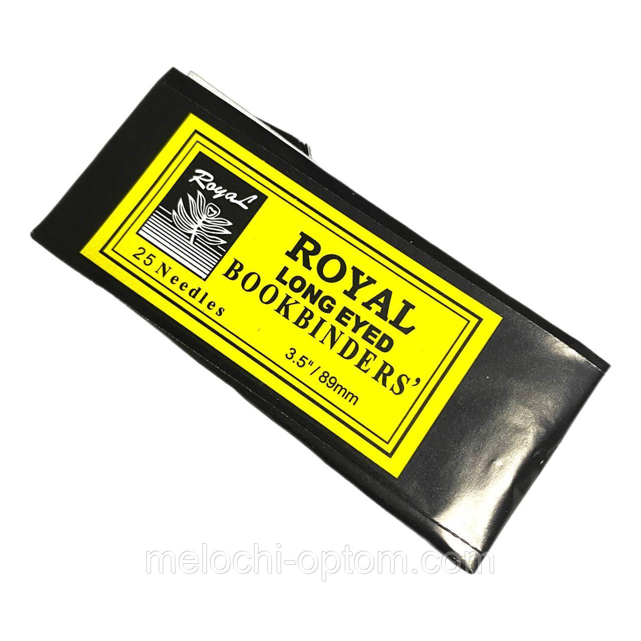 Иглы швейные ROYAL 3,5" 89mm ЦЫГАНСКИЕ (25шт/уп) ручные - фото 3 - id-p1771585529