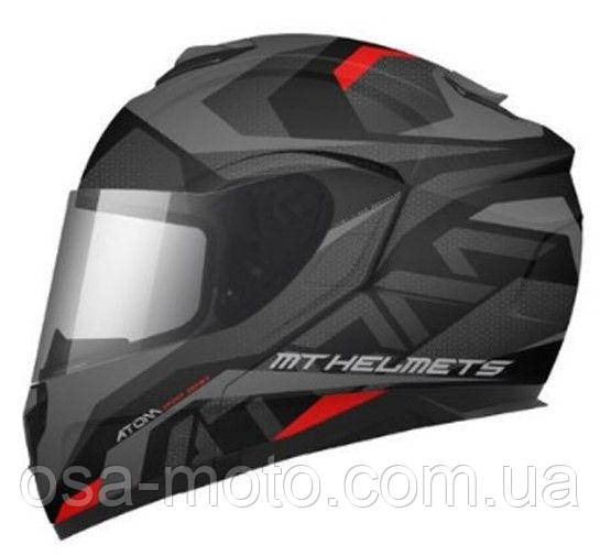 Мотошлем MT ATOM SV SKILL A1 Matt Black