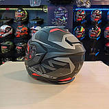 Мотошлем MT ATOM SV SKILL A1 Matt Black, фото 5