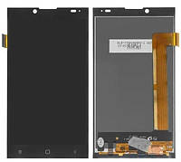 Дисплейный модуль (Lcd+Touchscreen) для Prestigio MultIphone 5506 Grace Q5 черный