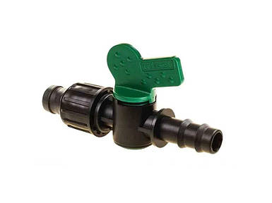 Кран редукційний для садової трубки пластик 16мм iMK-06.1 ТМ IRTECH FG