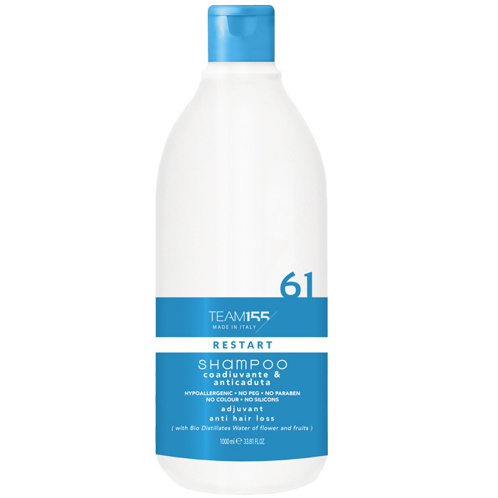Шампунь проти випадіння волосся Team 155 Restart 61 Shampoo 1000 мл, фото 1