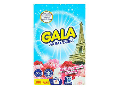 Пральний порошок ручн Аква-Пудра Франц. аром 300г ТМ GALA FG