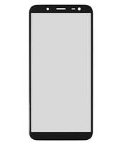 Сенсорное стекло дисплея (Lens) для Samsung J600 / J6 (2018) Black