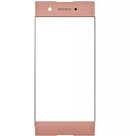 Сенсорное стекло дисплея (Lens) для Sony G3112 Xperia XA1 Dual розовый