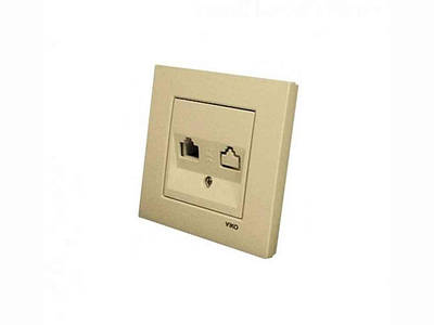 Комп'ютерні та телевізійні розетки.