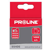 Скоба для степлера тип G 6мм (упаковка 1000шт) PROLINE