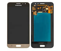 Дисплейный модуль (Lcd+Touchscreen) для Samsung J320 Gold TFT Premium