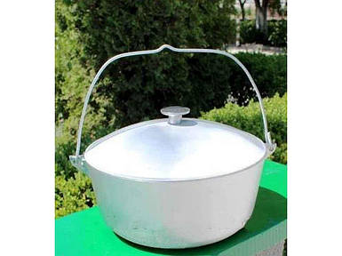 Казан рибальський з кришкою 5,00л ТМ ПОЛІМЕТ FG