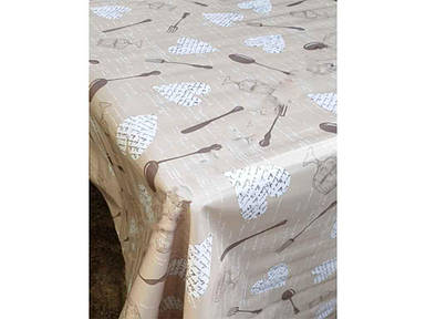 Клейонка 3-шарова 1,40 м х 20 м ПВХ на тканинній основі фотодрук 5329-1 ТМ Bona Domus FG