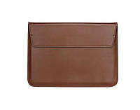 Чехол-Конверт Leather для MacBook 15.4 Brown