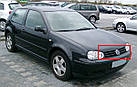 Решітка радіатора внутрішня Фольксваген Гольф 4 - Volkswagen Golf 4 - 1997-2006, фото 2