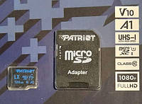 Карта памяти (Memory Card) Patriot MicroSDHC 128Gb Class 10