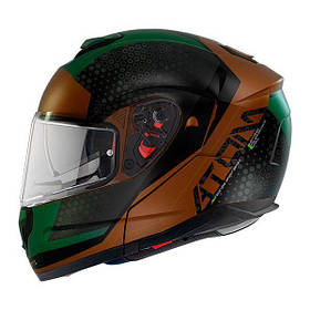 Мотошолом MT ATOM SV Adventure B6 Matt Green