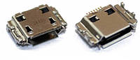 Разъем зарядки (Charger Connector) для Samsung S5830 Galaxy Ace, 7 pin, micro-Usb (тип-B)