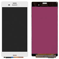 Дисплейний модуль (Lcd+Touchscreen) Sony D6603 Xperia Z3, D6633DS, D6643, D6653 білий