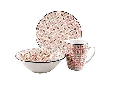 Набір столовий 3-х предметний CLW-12 ТМ INTEROS FG