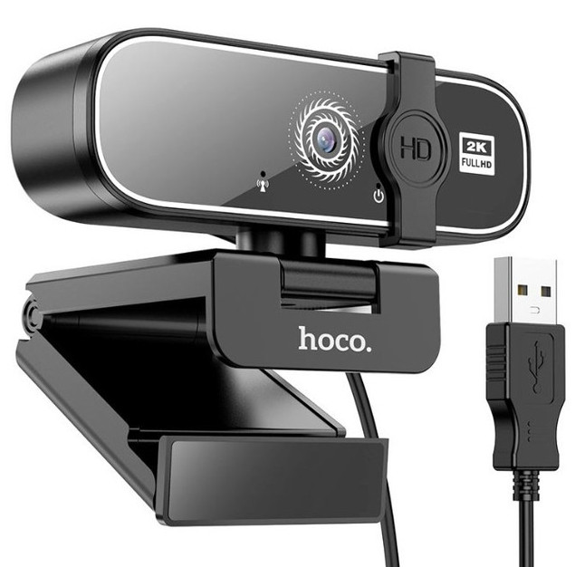 Веб камера (Web Camera) Hoco GM101 HD Black - фото 1 - id-p1751128841