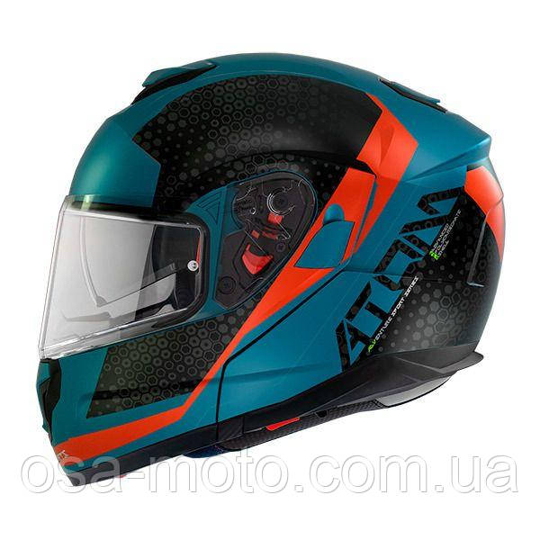 Мотошолом MT ATOM SV Adventure B7 Matt Blue