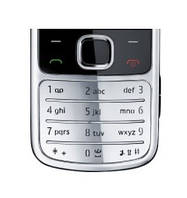 Клавиатура (кнопки) для телефона для Nokia 6700 Classic Silver