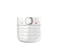 Клавиатура (кнопки) для телефона Nokia C2-01 White