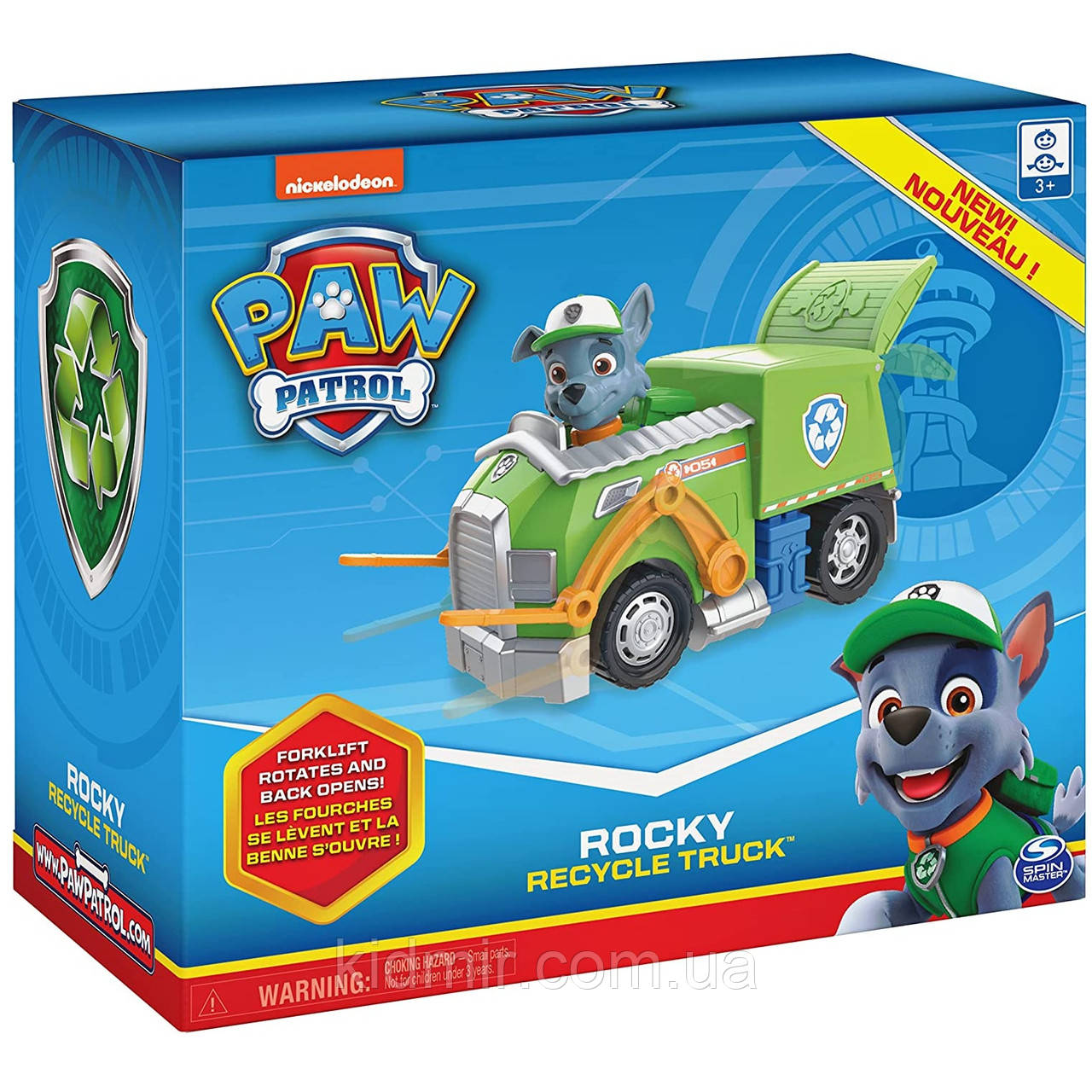Paw Patrol Rocky Spin