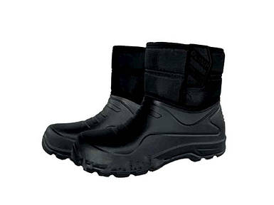 Чоботи чоловічі зимові на липучці, короткі (8 пар/уп) чорні СМ 322, 41-46р ТМ ОЛИМП FG