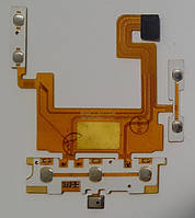 Шлейф дисплея (Flat Cable) для LG KP500 с микрофоном и мембранами кнопок