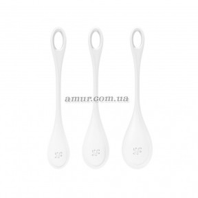 Набір йоні намистин Satisfyer Yoni Power 1, білі