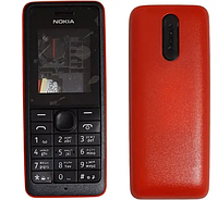 Корпус (Corps) Nokia 106 Black-red