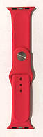 Браслет силикон для Apple Watch 38 mm Red