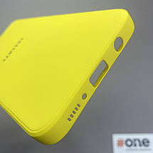 Чохол для Samsung Galaxy A50s матовий з мікрофіброю чохол на телефон самсунг а50с жовтий s1q, фото 4