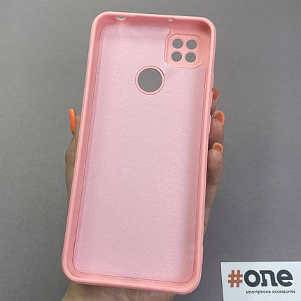 Чохол для Xiaomi Redmi 9C матовий з мікрофіброю чохол на телефон сяомі редмі 9с рожевий s1q, фото 3