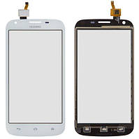 Сенсорный экран (Тачскрин) для Huawei Y600 u20 белый