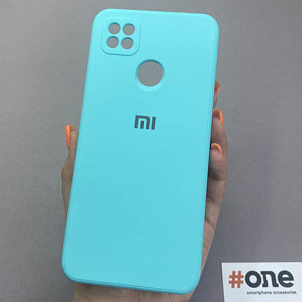 Чохол для Xiaomi Redmi 9C матовий з мікрофіброю чохол на телефон сяомі редмі 9с бірюзовий s1q, фото 1